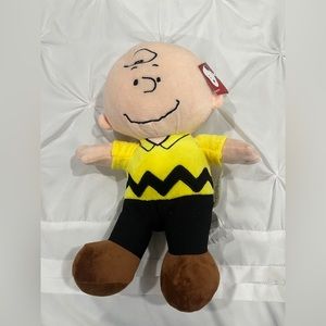 Peanuts Charlie Brown Plush Doll 14” New The Best Christmas Gift Collectible